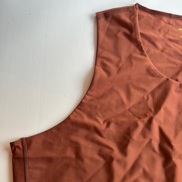 Hikerkind Performance base top 01 Sleeveless compression bra rust 3XL NEW - Picture 3 of 8